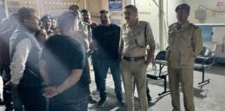 मुठभेड़ के बाद वांछित बदमाश चढ़ा पुलिस के हत्थे