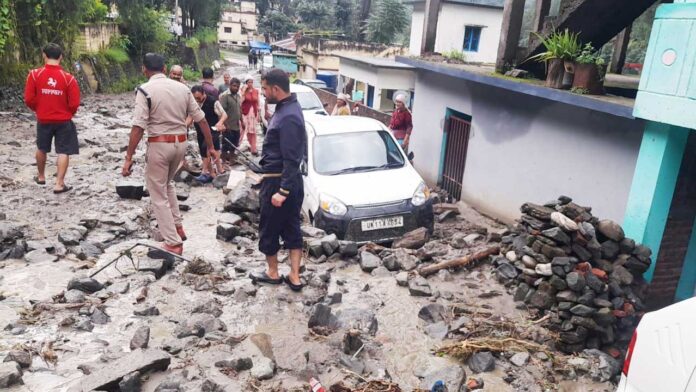 Now disaster in Tharali of Chamoli