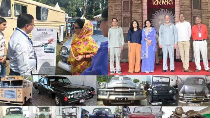 Virasat Dr. S. Farooq honored at Heritage Car Rally