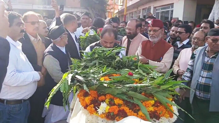 Diwakar-Bhatt Diwakar Bhatt body merged into the five elements