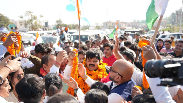 Congress state president Ganesh Godiyal