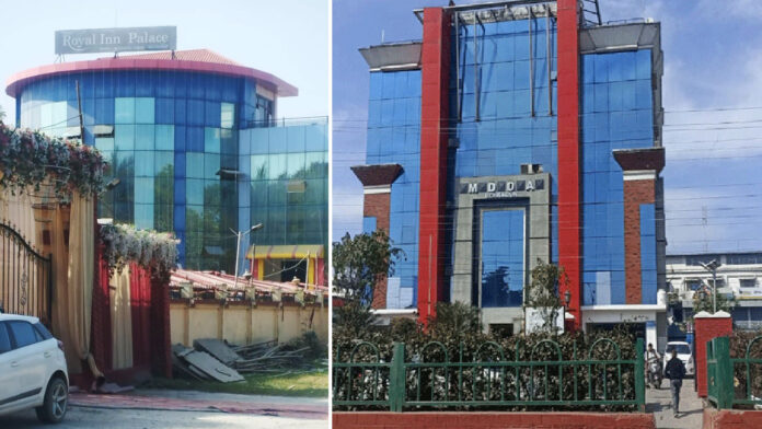 Royal-Inn MDDA dual policy on illegal constructions