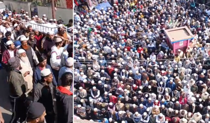 Shahar Qazi was given a tearful farewell