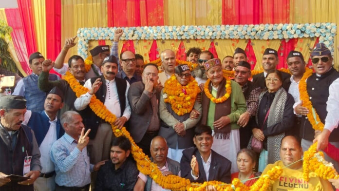 Surendra Kukreti becomes UKD central president