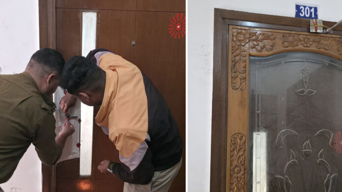 propert Three properties of big defaulters attached