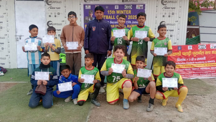 DFA 21-day winter football camp concludes