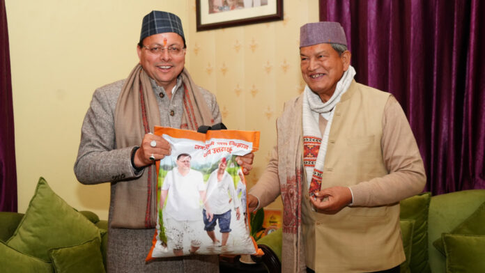 Harish-rawat-and-dhami Harda will make 'khichdi' with Dhami's 'rice'