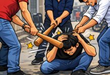 नशे में धुत युवकों ने की बेसबॉल बैट से पीट पीटकर की दोस्त हत्या Drunken youths beat their friend to death with a baseball bat