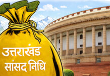 उत्तराखंड के सांसदों की केवल 18 प्रतिशत सांसद निधि हुई खर्च Only 18% of Uttarakhand MPs' MP funds were spent