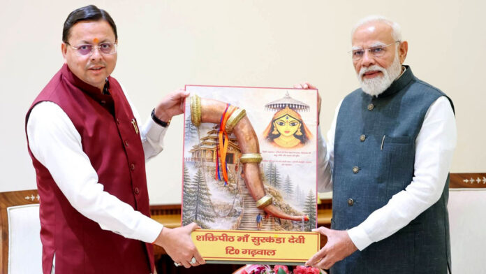 CM-DHami-PM-Modi CM Dhami met with PM Modi