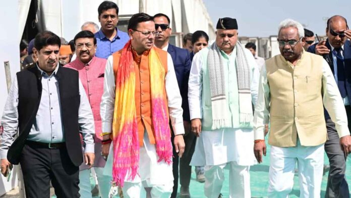 Dhami Union Home Minister arrival in Uttarakhand is an important occasion