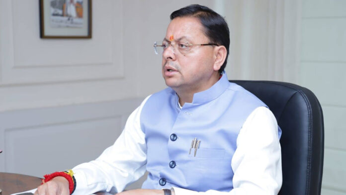 Dhami-pushkar CM Dhami Inaugurates Revenue Lok Adalat