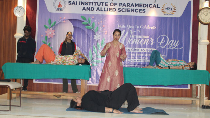 Spinal Health Awareness Workshop Organized at Sai Institutions