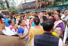 राज्य आंदोलनकारियों ने किया सचिवालय कूच Statehood Activists March to the Secretariat