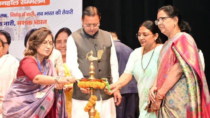 Pushkar-Dhami Women's courage is the foundation of country progress