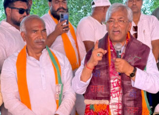 पावर सेंटर बना गदरपुर में विधायक अरविंद पांडे का आवास MLA Arvind Pandey residence has become a power center