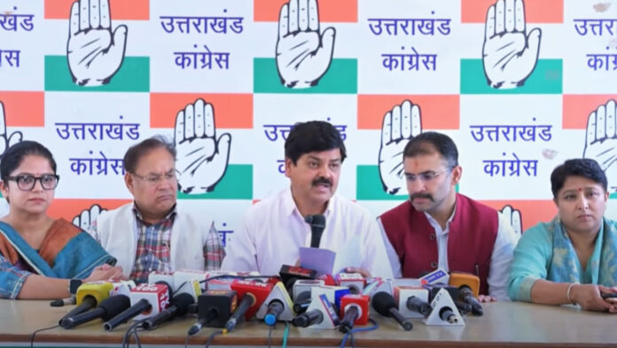Congress Raises Questions Over Dhami Government's Functioning