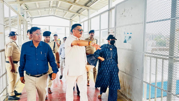 Fair Officer inspected the ghats and roads
