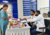 सुभारती ने निःशुल्क कार्डियोलॉजी कैंप आयोजित किया Subharti Organized a Free Cardiology Camp