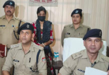 हत्याकांड में शामिल फरार इनामी महिला गिरफ्तार Wanted Woman Involved in Massacre Arrested