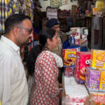 शैक्षणिक संस्थानों के नज़दीक तंबाकू बेचने वालों पर कार्रवाई, चालान व अर्थदंड वसूला Action against tobacco sellers near educational institutions