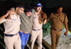 मुठभेड़ के बाद दो बदमाश गिरफ्तार, गोली लगने से एक बदमाश घायल Two Criminals Arrested After Encounter