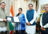 सीएम धामी ने सपना राणा से की मुलाकात CM Dhami met Sapna Rana