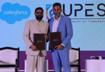यूपीईएस और सेल्सफोर्स के बीच करार Agreement between UPES and Salesforce