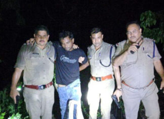 पुलिस मुठभेड़ में एक बदमाश घायल, दूसरा फरार Criminal injured in police encounter