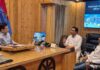 लाउडस्पीकर हटाने के मुद्दे पर डीजीपी से मिले कांग्रेसी Congress members met DGP over issue of removing loudspeakers