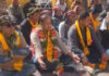 बदरीनाथ धाम में कथित चढ़ावा चोरी के खिलाफ विधायक बुटोला का मौन व्रत MLA Butola vow of silence