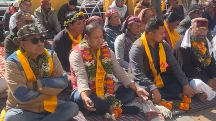 MLA Butola vow of silence