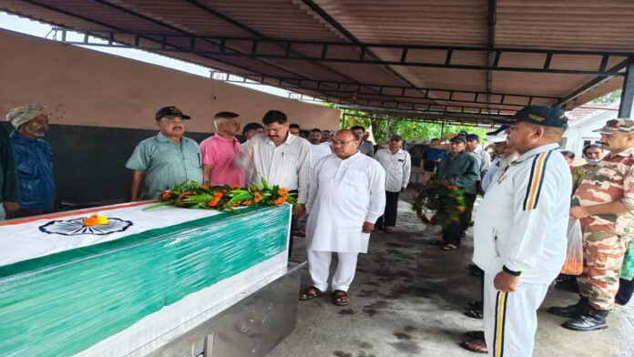 ITBP jawan merges with the five elements