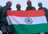 तीन एनसीसी कैडेटों ने माउंट देव टिब्बा में लहराया तिरंगा Three NCC cadets hoisted Tricolour on Mount Deo Tibba