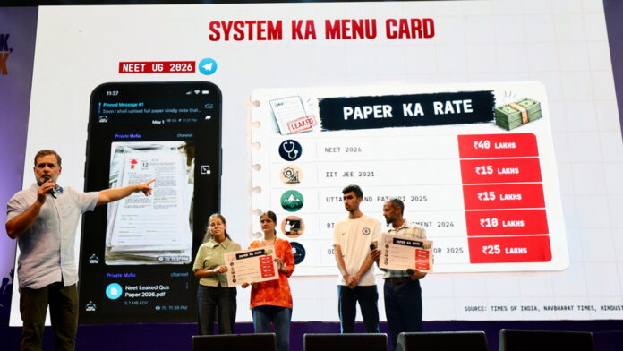 Rahul Paper leak: An attack on the future of youth