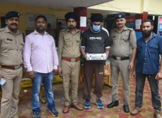 करोड़ों की हेरोइन सहित पंजाब का नशा तस्कर गिरफ्तार Punjab drug smuggler arrested with heroin worth crores