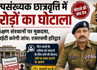 अल्पसंख्यक छात्रवृत्ति में करोड़ों का घोटाला Multi-crore scam in minority scholarships