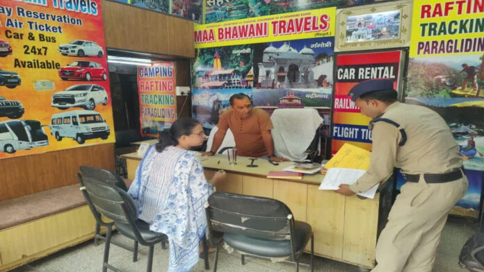 Challans issued to 20 tour and travel agents