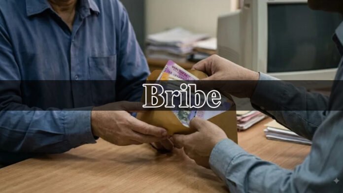 Bribe Agriculture officer arrested red-handed while accepting a bribe