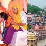 सीएम धामी ने कांवड़ियों के चरण धोकर लिया आशीर्वाद, हेलीकॉप्टर हुई पुष्पवर्षा CM Dhami sought blessings by washing feet of Kanwariyas