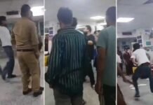 दून मेडिकल कॉलेज इमरजेंसी में दो गुटों में मारपीट Clash between two groups at Doon Medical College emergency ward