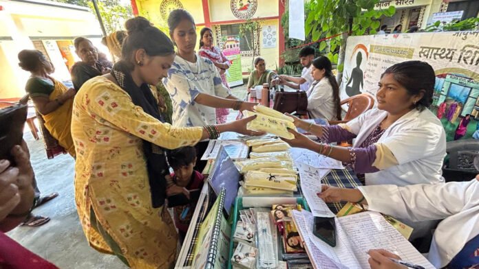 Health-Camp 181 patients registered at health camp