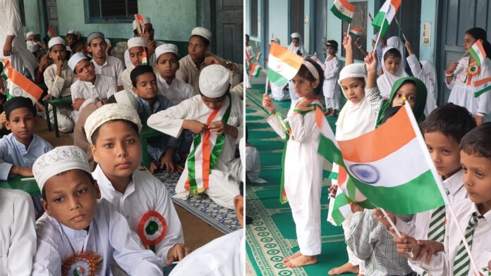 Celebration of Independence Day in schools and madarsa