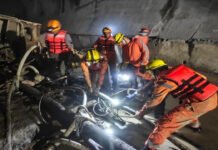 टेल रेस टनल में लापता दो श्रमिकों के शव बरामद Bodies of two missing workers recovered from tail race tunnel
