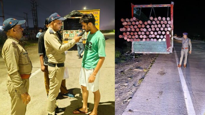 Transport Department tough crackdown on road safety