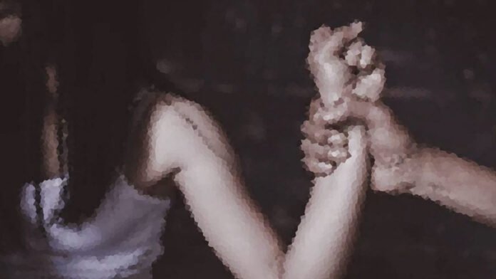 molestation of a woman